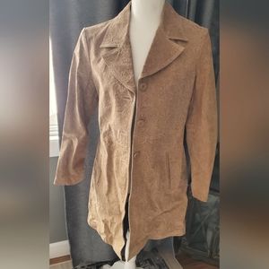 BOSTON PROPER SUEDE JACKET